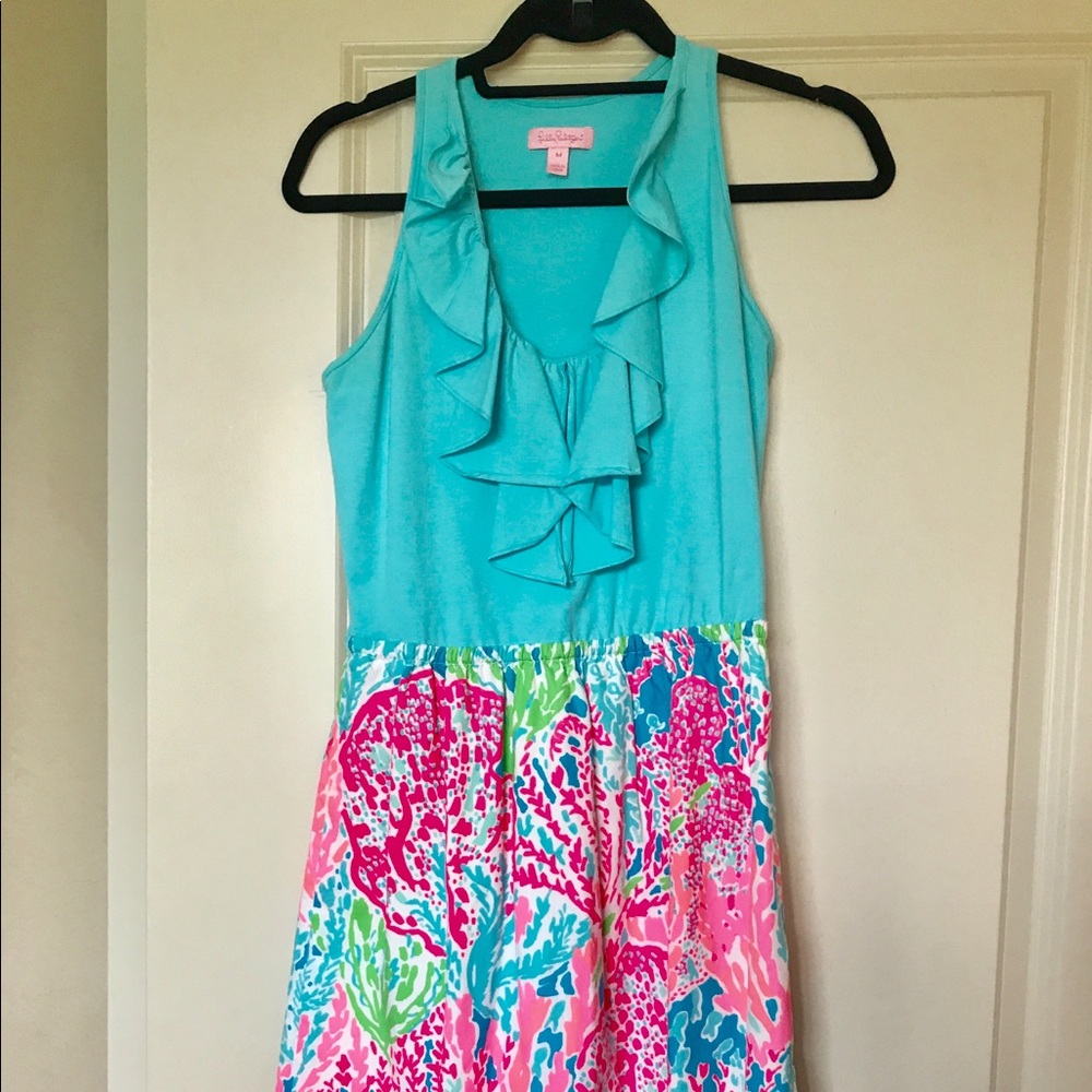 Racer back dress